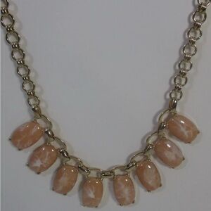 Elegant Gold and Cream Necklace